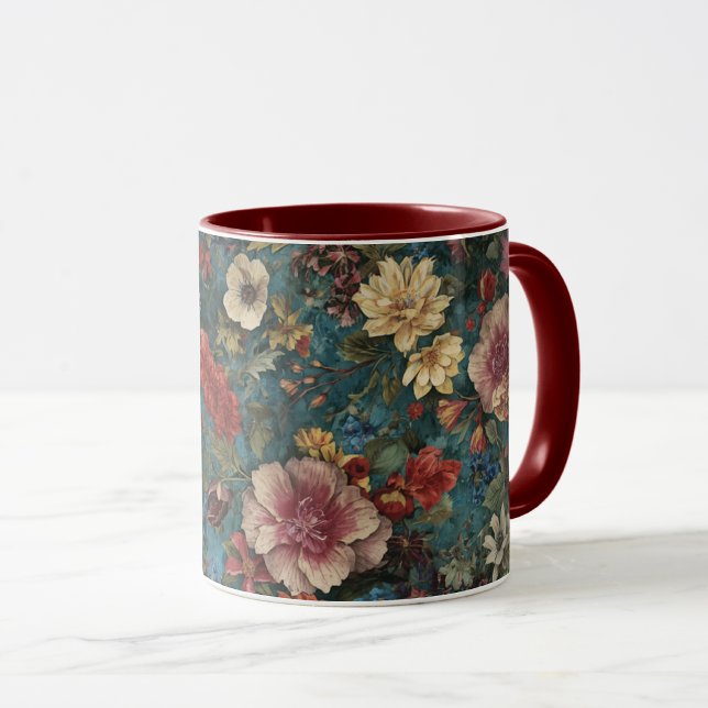 Mug floral (Créateur téléchargé)