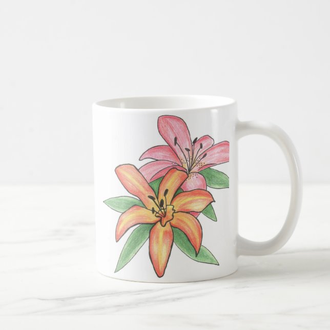 Mug Floral (Droite)