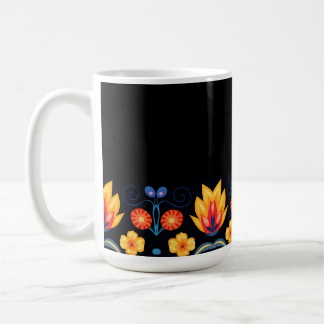 Mug floral (Gauche)
