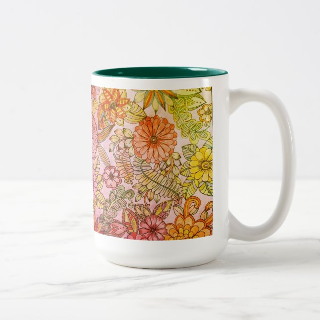 Mug floral 2 (Droit)