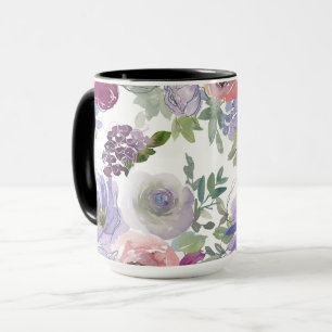 Mug Floral en aquarelle