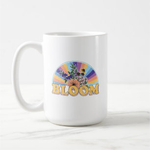 Mug Floral fleuri rétro