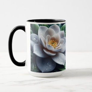 Mug Floral Gardenia blanc