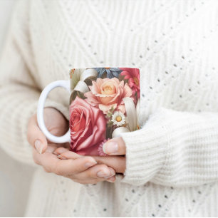 Mug Floral Medley Fleurs vibrantes et beauté botanique