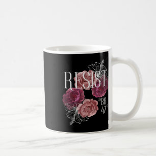 Mug Floral ne résiste pas à mon président 86 47 Anti-t