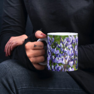 Mug Floral pourpre subalpine Lupine