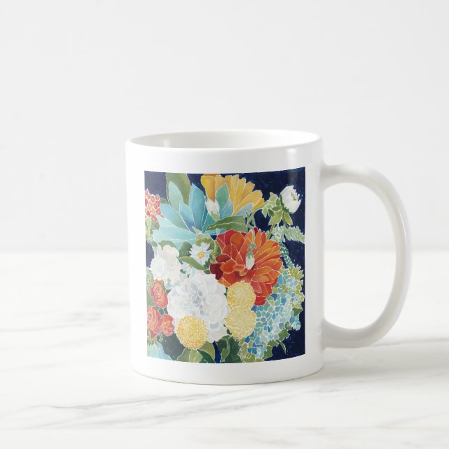 Mug Florals de minuit III (Droite)
