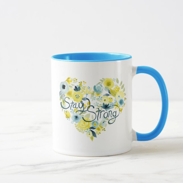 Mug Flore de coeur I (Droite)