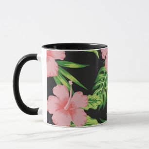 Mug Flore Hawaïen foncé