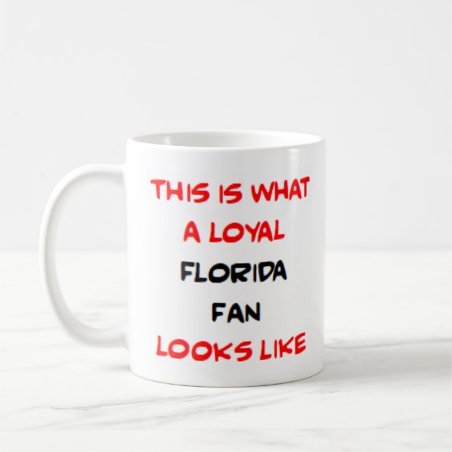 Mug florida fan, loyal (Gauche)