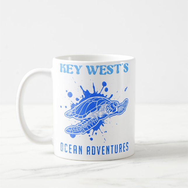 Mug Floride Key West'S Ocean Adventures Plongée F (Gauche)