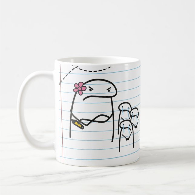 Mug Flork Taza Maestra - Ese grupito! (Gauche)