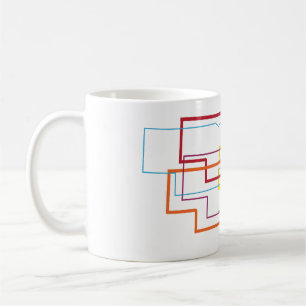 Mug flou de la fierté du nebraska