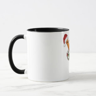 Mug Flûte Instrument Enregistreur Chapeau de Père Noël
