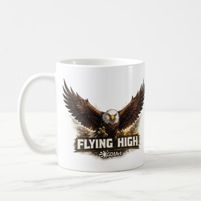 MUG - FLYING HIGH KAFFEETASSE (Links)