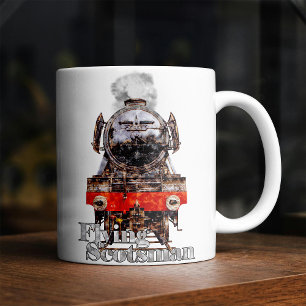 Mug Flying Scotsman – Illustration de locomotive à vap