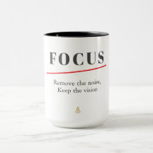 FOCUS Minimaliste Motivationnel — Mode Propre