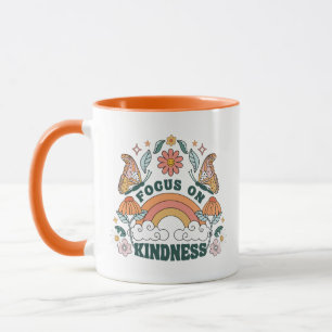 Mug Focus sur la gentillesse graphique Super
