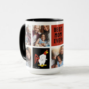 Mug Foghorn Leghorn Meilleur Collage Photo De Maman