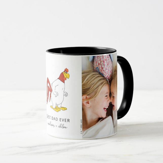 Mug Foghorn Leghorn | Meilleur papa jamais photo (Devant droit)