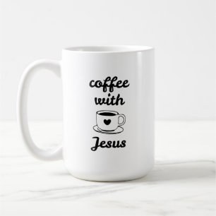 Mug Foi chrétienne quotidienne Café Amoureux de Jésus