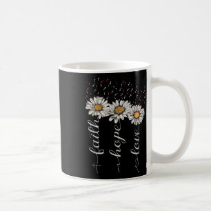 Mug Foi Espoir Amour En Jésus Chrétien Avec Tournesol 