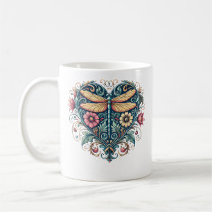 Mug Foi Espoir Amour Libellule Cœur Religieux Jésus Ch