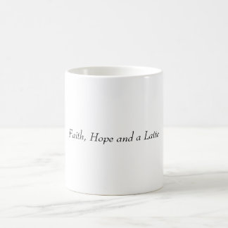 Mug Foi Espoir et un Latte