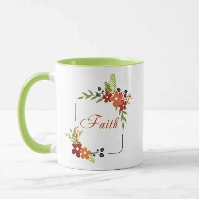 Mug Foi florale (Gauche)