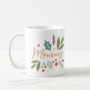 Mug Folithe de Noël moderne momie Cadeau