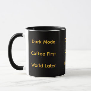 Mug foncé spécial