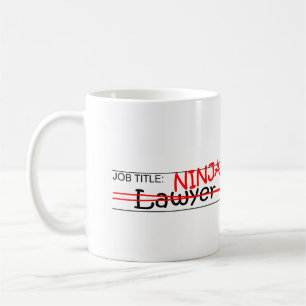 Mug Fonction Ninja - avocat