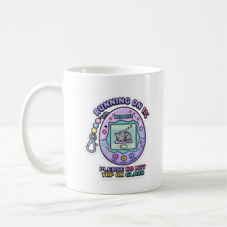 Mug Fonctionne à 1 Pour Cent S'il Vous Plaît Ne Tapez 