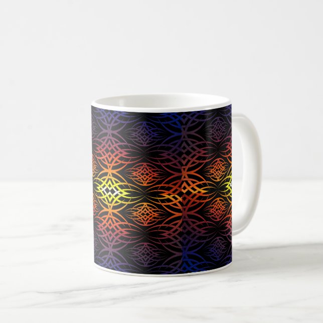Mug Fond d'écran Eclipse ( Arc-en-ciel ) (Devant droit)