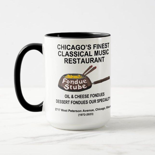 Mug Fondue Stube, 2717 West Peterson Avenue, Chicago, (Gauche)
