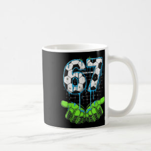 Mug Football 67 Six Seven Drôle Gen Alpha Meme Drip