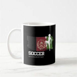 Mug Football Afghanistan Drapeau Football Femme Footba