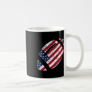 Mug Football américain 4 juillet Drapeau américain Pat