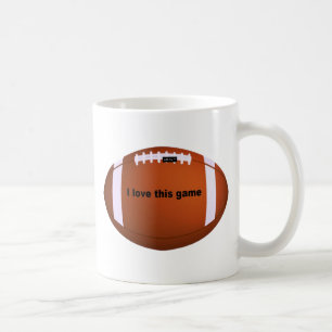 Mug Football Américain : J'Aime Ce Jeu