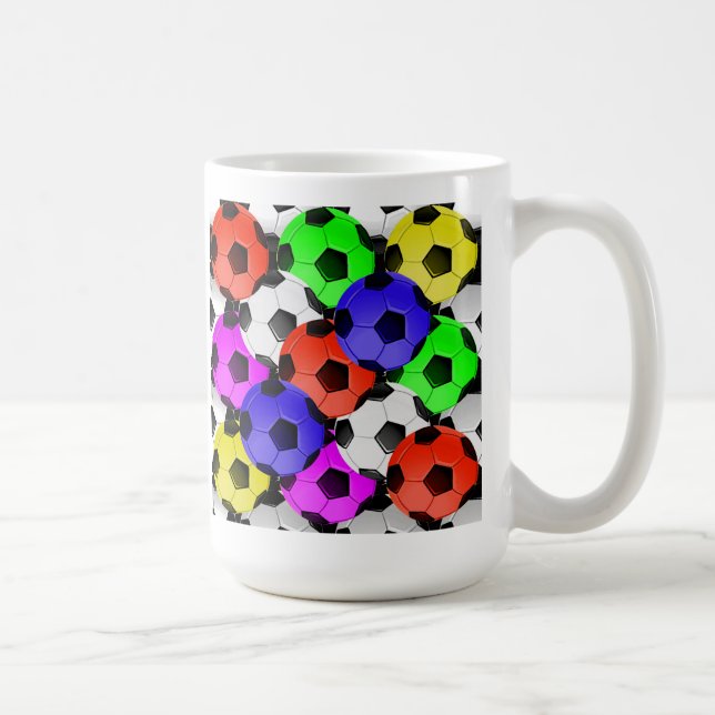Mug Football américain multicolore (Droite)