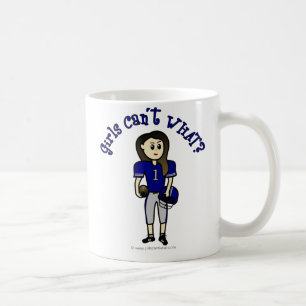 Mug Football Blue léger