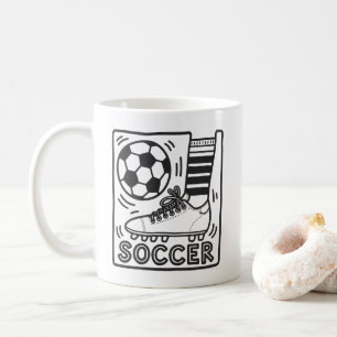 Mug Football de football moderne et tendance