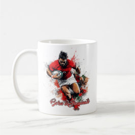 Mug Football Fans Graphic and Text