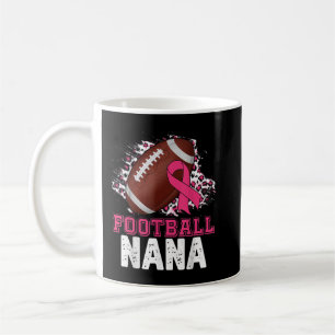 Mug Football Nana Pink Ribbon Sensibilisation au cance