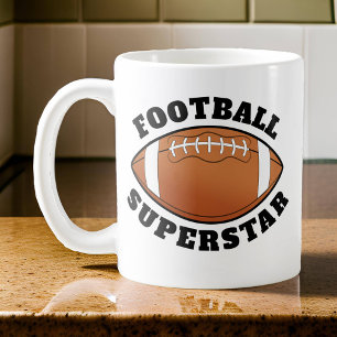 Mug Football Superstar Sport