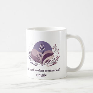 Mug Force dans la boue de lutte   Coupe de café motiva
