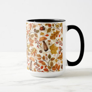 Mug Forêt automnale sur blanc