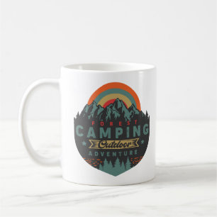 Mug Forêt Camping Outdoor Adventure