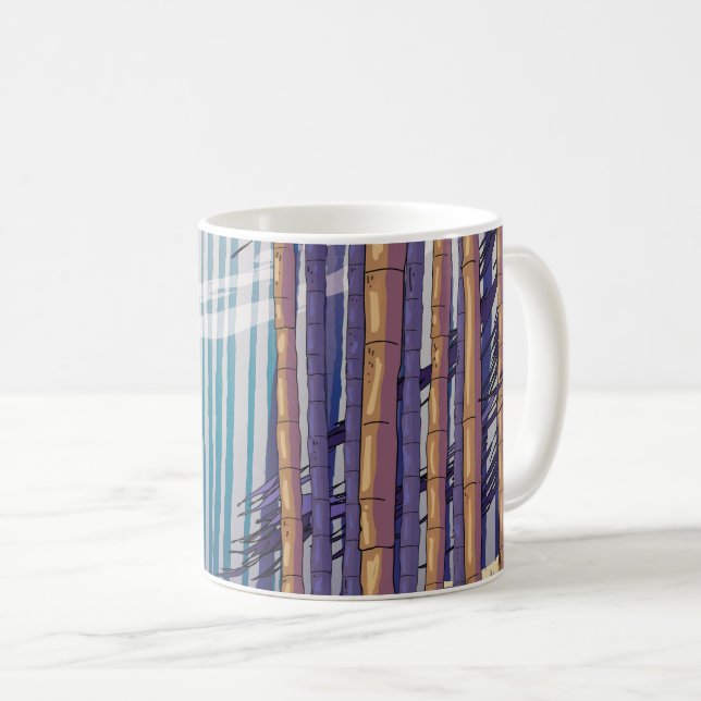 Mug Forêt de bambou (Devant droit)