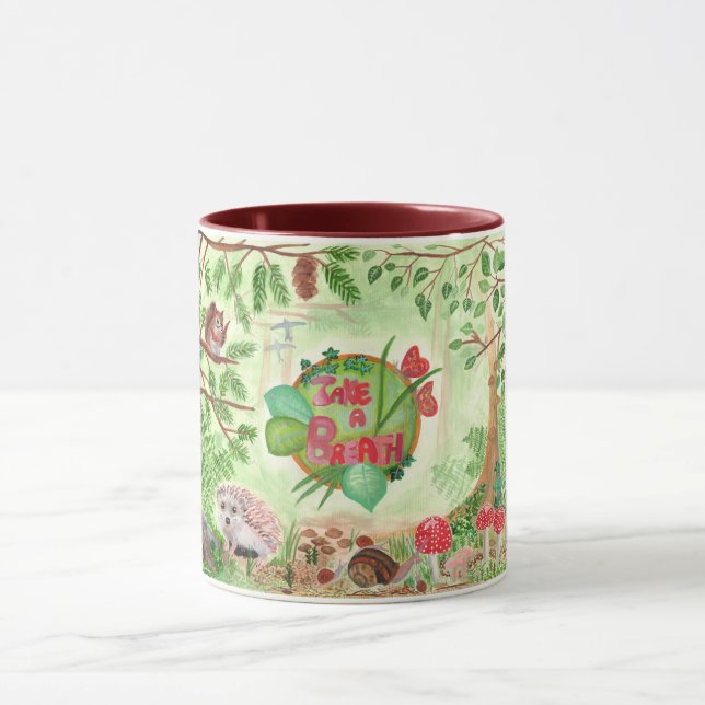 Mug Forêt de Medilludesign Ecotherapy (Centre)